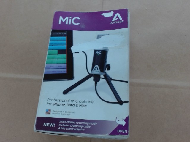 Microphone apogee pour iphone/ipad/mac