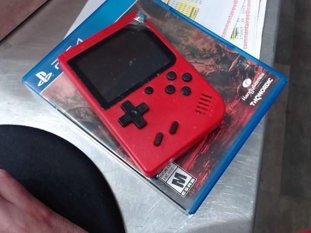 Gameboy replica rouge