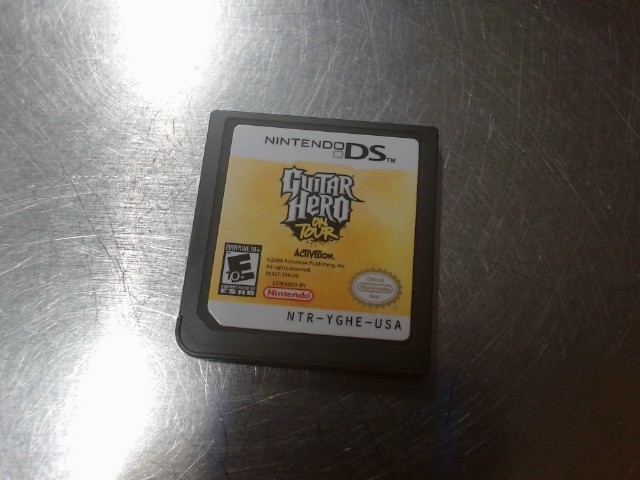 Nds guitar hero on tour no acc