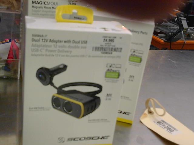 Dual 12v adapteure