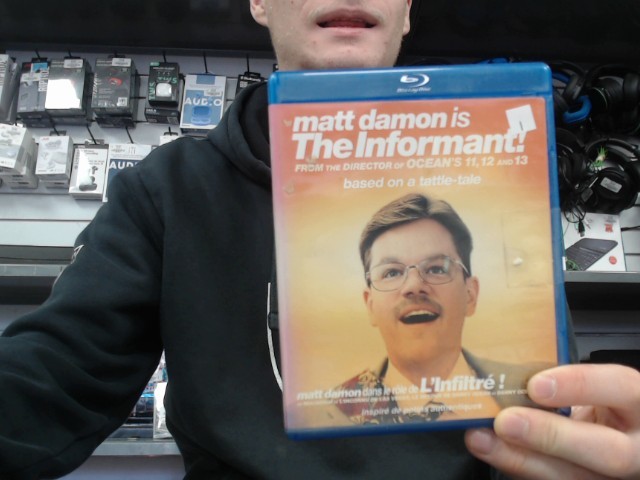 Matt damon is the informant
