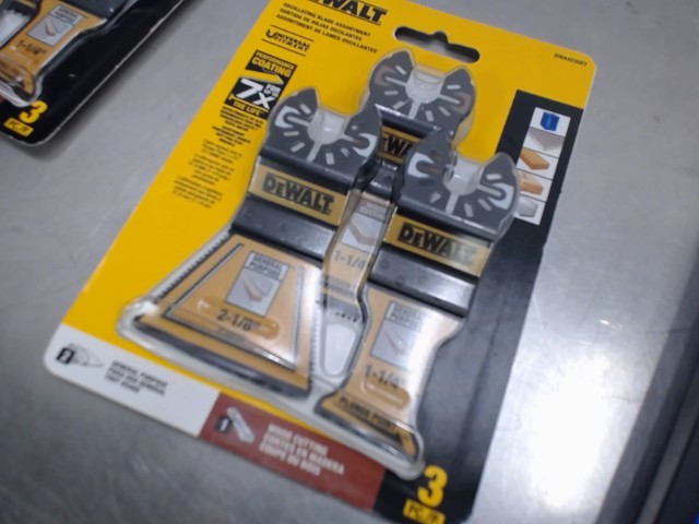 Oscillating blades dewalt 3pc neuf