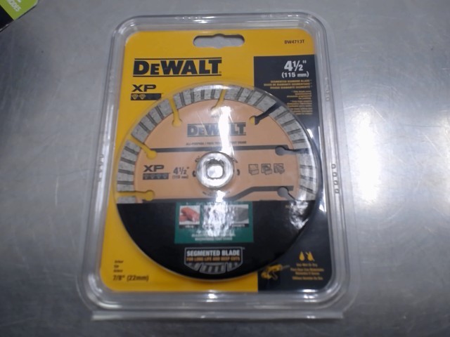 Lame scie circulaire dewalt 4-1/2