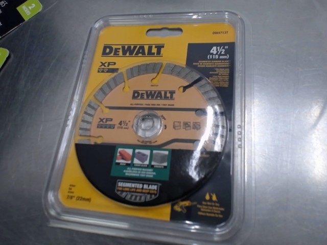 Lame scie circulaire dewlat 4-1/2