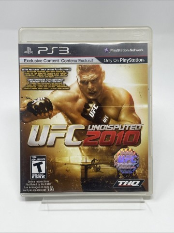 Ufc undisputed 2010 pour ps3