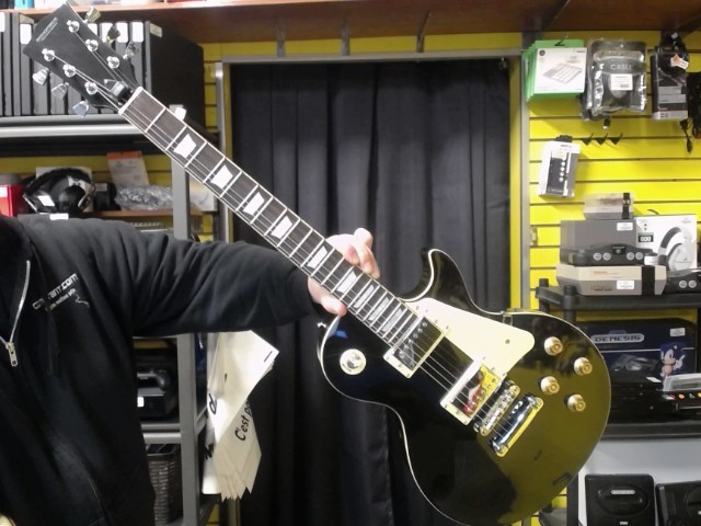 Guitare style les paul noire