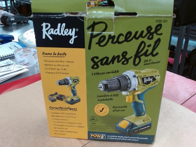 Perceusse a 20v+chargeur