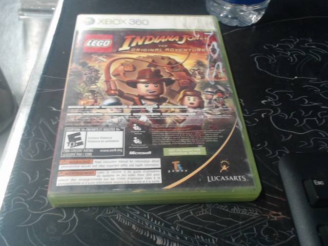Indiana jones+kung fu panda xbox 360