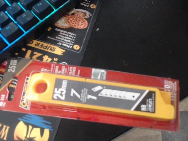 Lame exacto 25mm 20blade