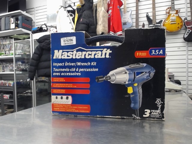 Mastercraft tournevis impact filaire