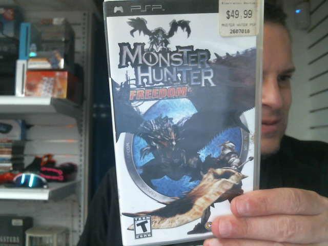 Monster hunter freedom