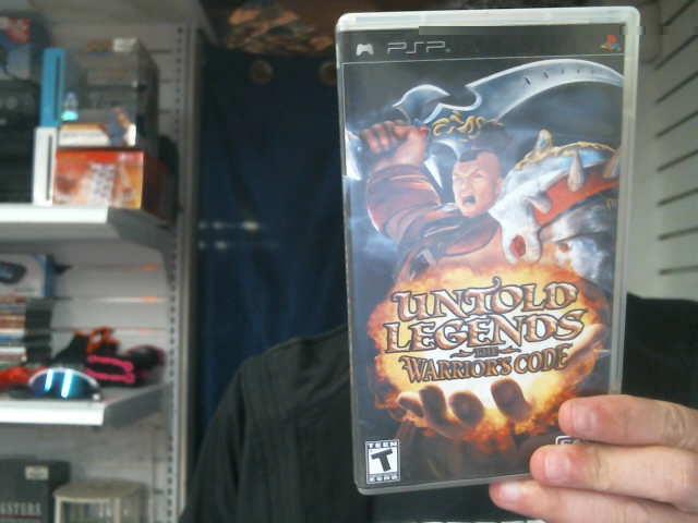 Untold legends the warriors code