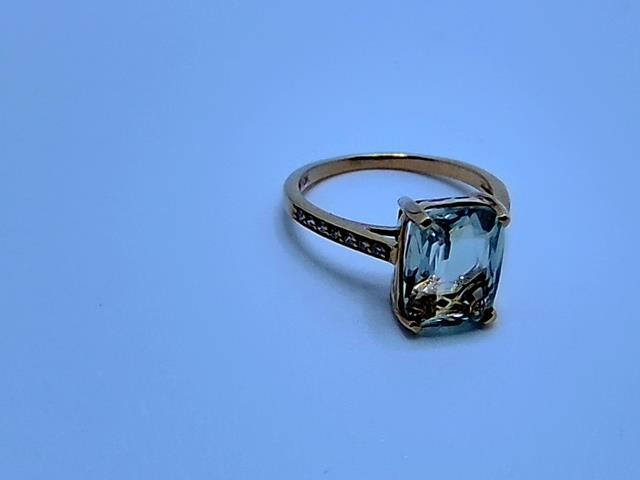 BAGUE EN OR 10KT   DI