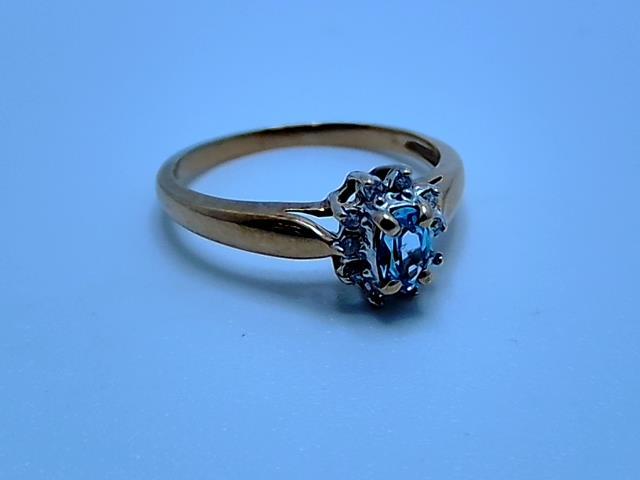 BAGUE EN OR 10KT   DI