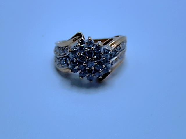 BAGUE EN OR 10KT   DI