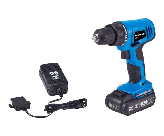 Drill avec bat et chargeur mastercraft