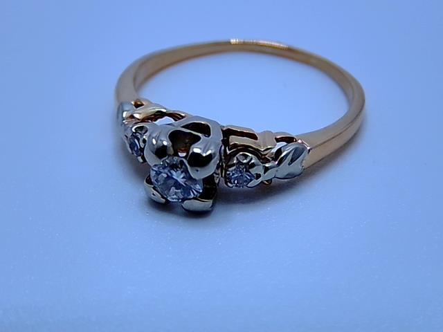 BAGUE EN OR 10KT   DI