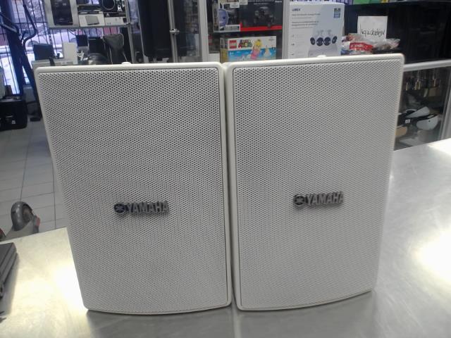 Haut-parleur yamaha paire blanc
