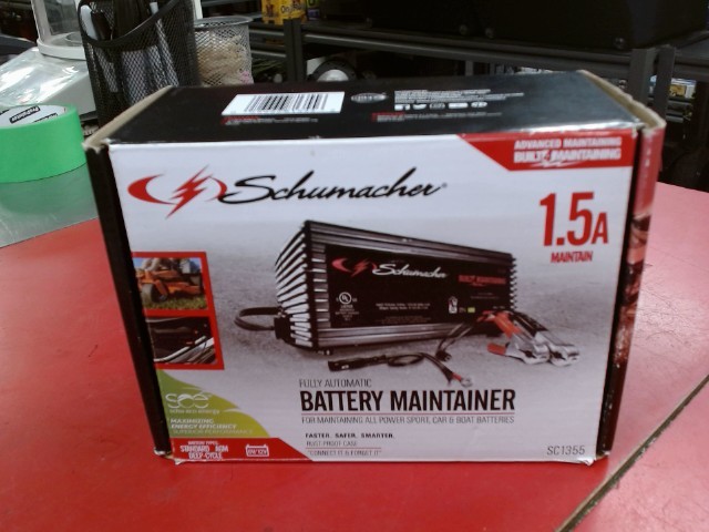 Battery maintainer 1.5a new/neuf