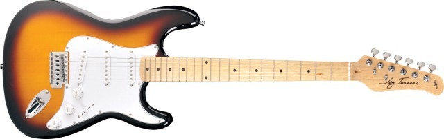 Guitare electrique jay turser noir