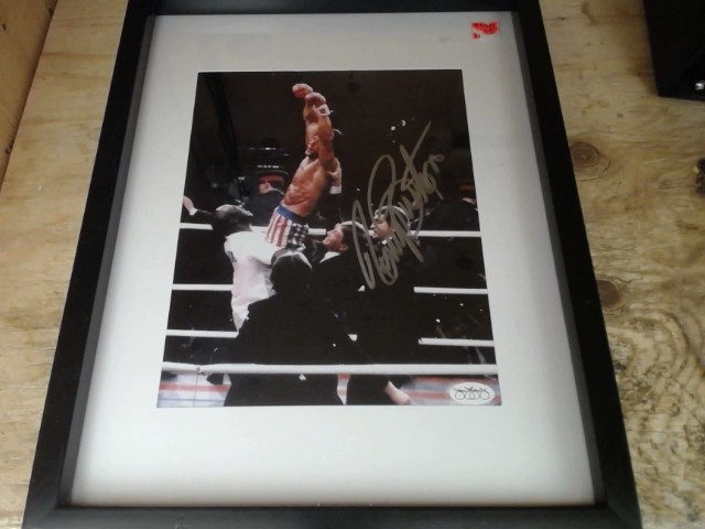 Cadre sign tony burton authen