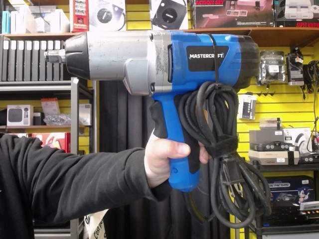 Cl a choc electrique bleu