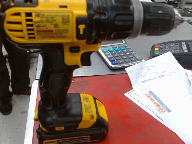 Perceuse electrique avec batterie