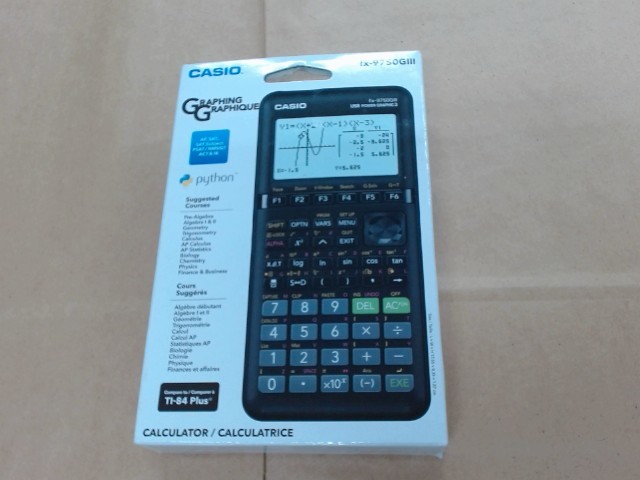 Calculatrice graphique new/neuf