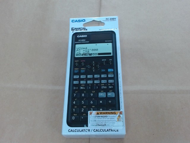 Calculatrice financier neuve/new