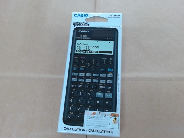Calculatrice financier neuve/new
