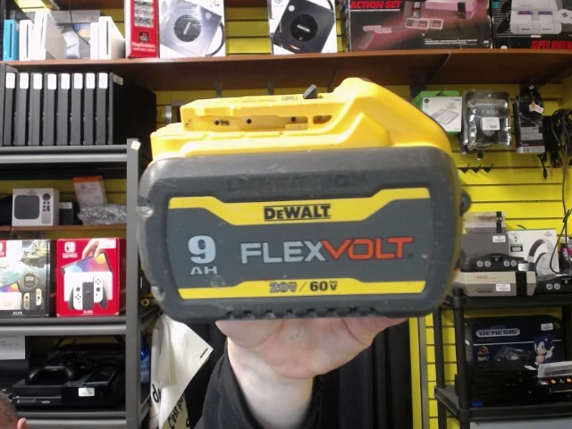 Batterie flexvolt 20v/60v 9ah 2020