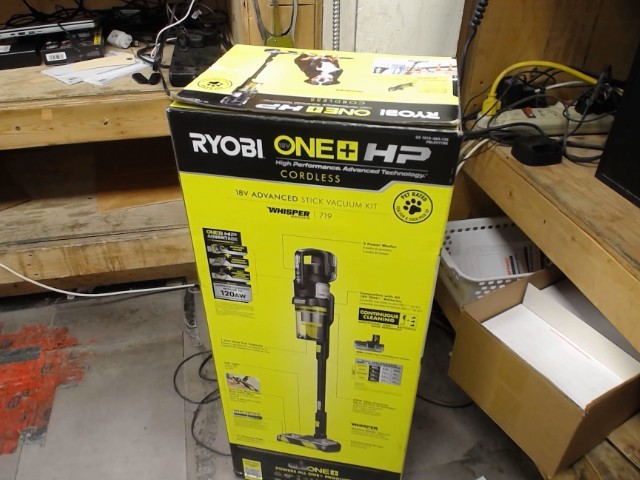 Aspirateur ryobi sans fil neuf en boite
