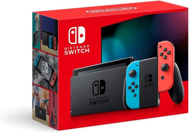 Nintendo switch dans la boite