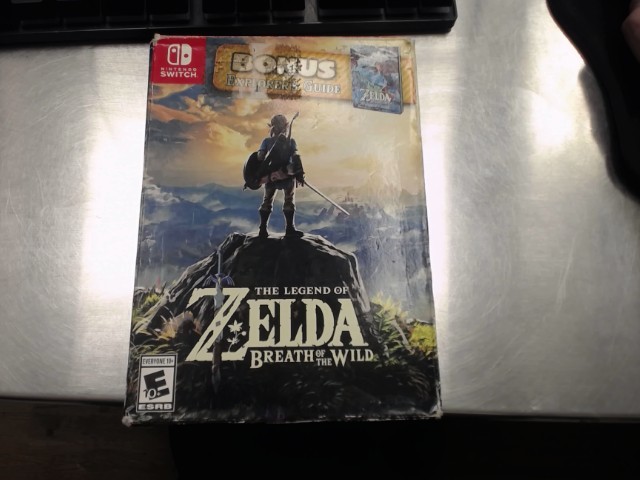 Jeux switch zelda braeth of the wild
