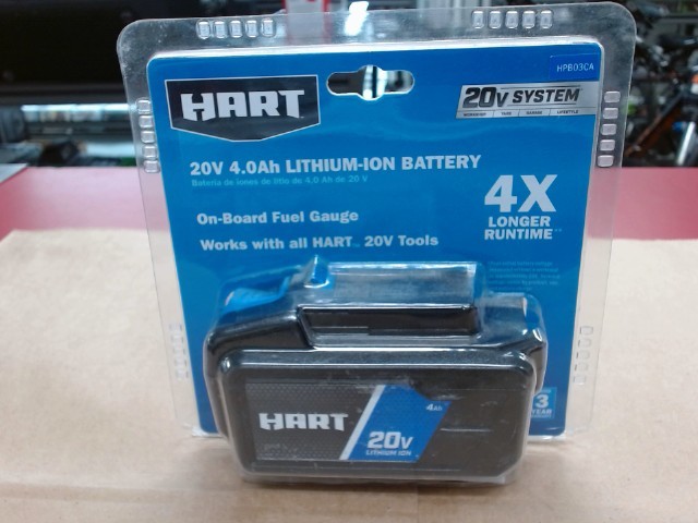 Batterie hart 20v/4ah neuve/new