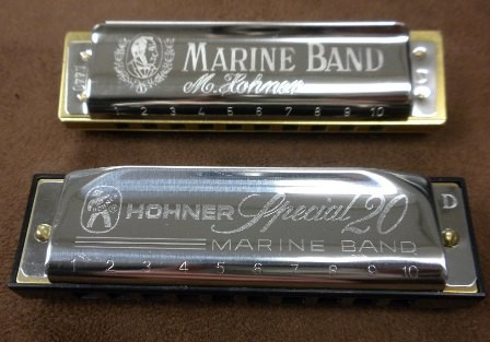Special 20 marine band harmonica + case