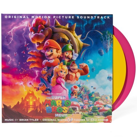 Vinyl super mario movie 2023 bowser