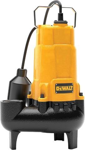 Pompe submersible pour eaux dewalt