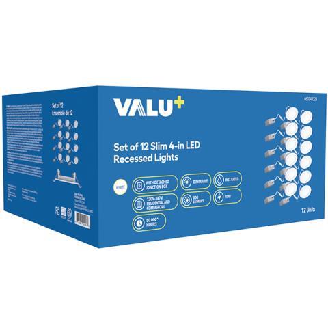 Ensemble de 12 luminaires