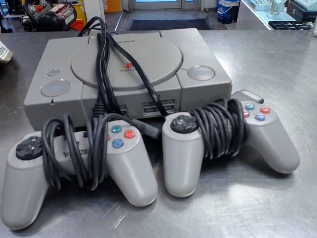 Playstation + fil+ 2 man generique