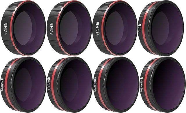 All day filter 8pack pour drone lens