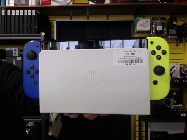 Switch oled +dock pas chargeur