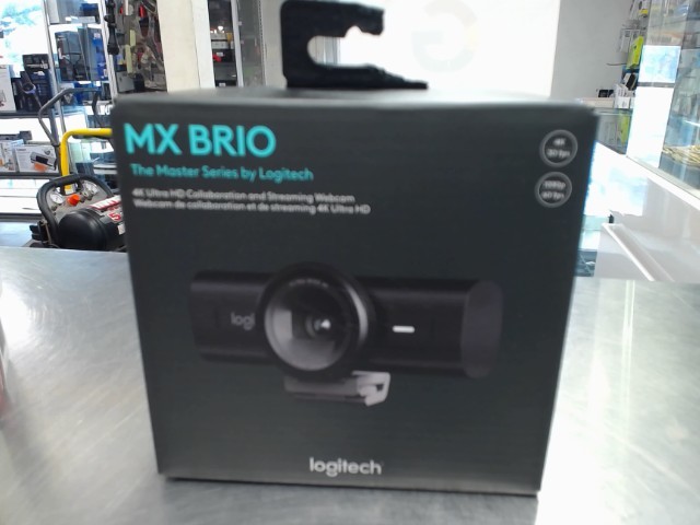 Streaming webcam mx brio logitech