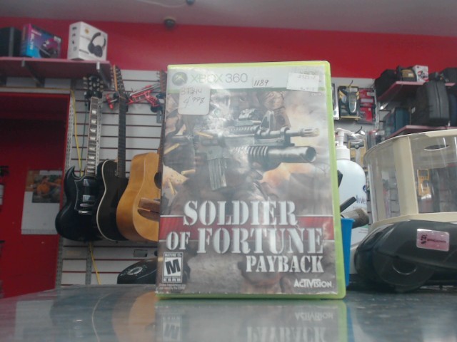 Soldier of fortune payback