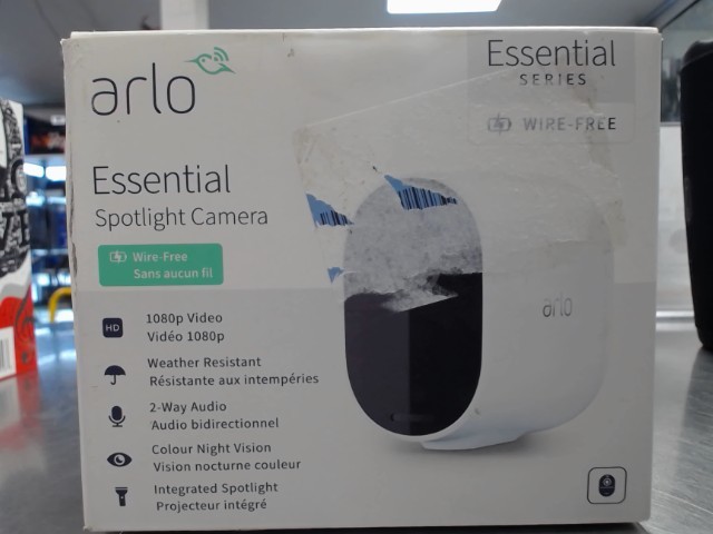 Spotlight camera arlo essential en boite