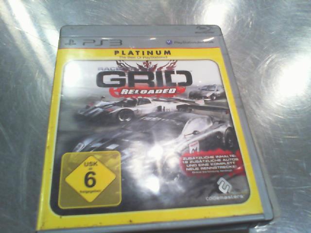 Racedriver grid reloaded jeu ps3