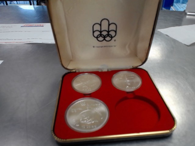 Coffre de pieces olympiques (1 manquante