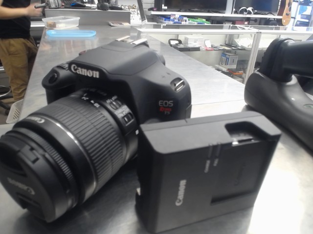 Camera t5 app photo+lens 18-55mm+chargeu