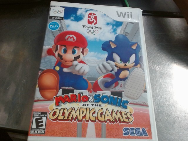 Mario and sonic at the olympic games