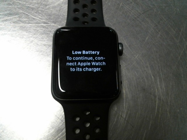 Apple watch series 3 nike edition noir